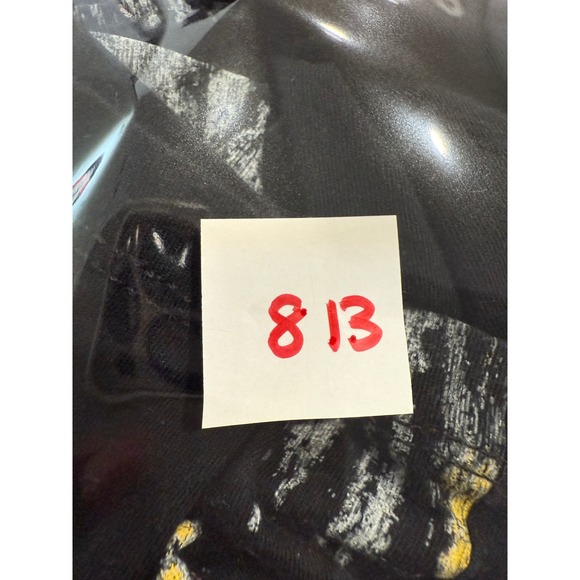 True‎ Religion World Tour Buddha Graphic Rhinestone Black Tee - Picture 8 of 8